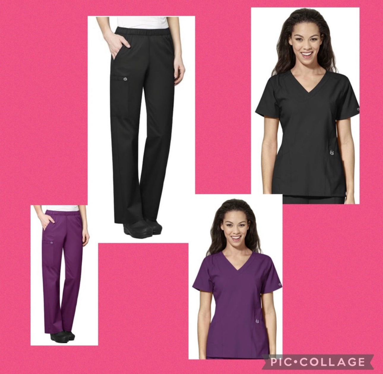 Bundle of wink scrubs set